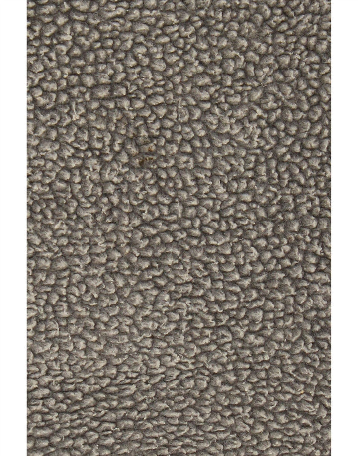 Weird Fish Pull polaire à col zippé pour homme Petit gris Polyester