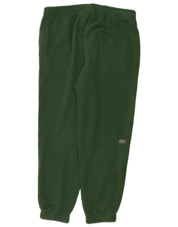 Lacoste Pantalon de survêtement unisexe coupe décontractée pour homme XL en coton vert