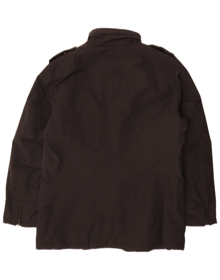 Bomboogie Veste matelassée militaire pour homme UK 42 XL Noir Polyester