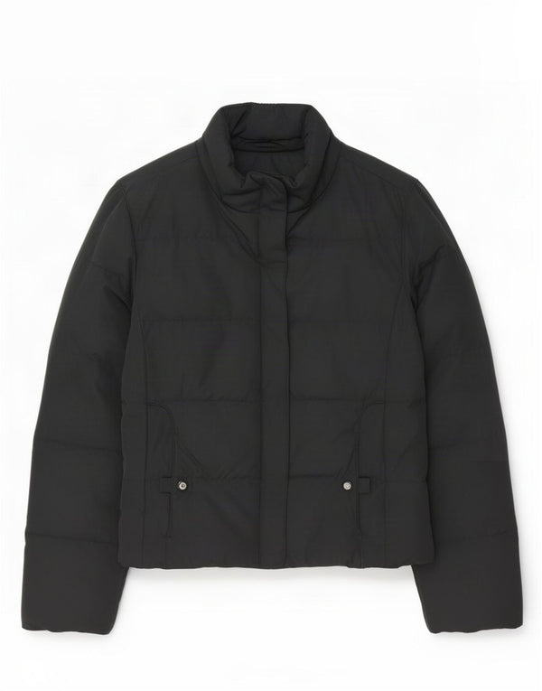 Champion Veste matelassée pour femme UK 14 Medium Noir Polyester