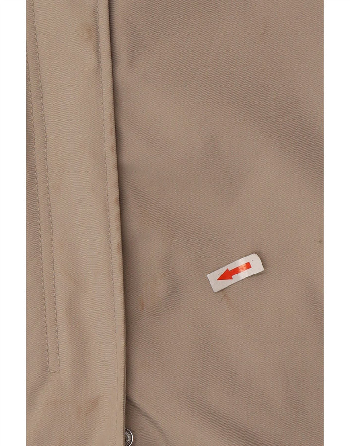 Esprit Imperméable surdimensionné à capuche pour femme UK 6 XS Beige Polyester