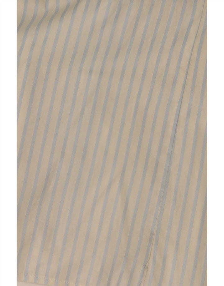 Tommy Hilfiger Chemise Femme US 6 Medium Blanc à fines rayures en coton