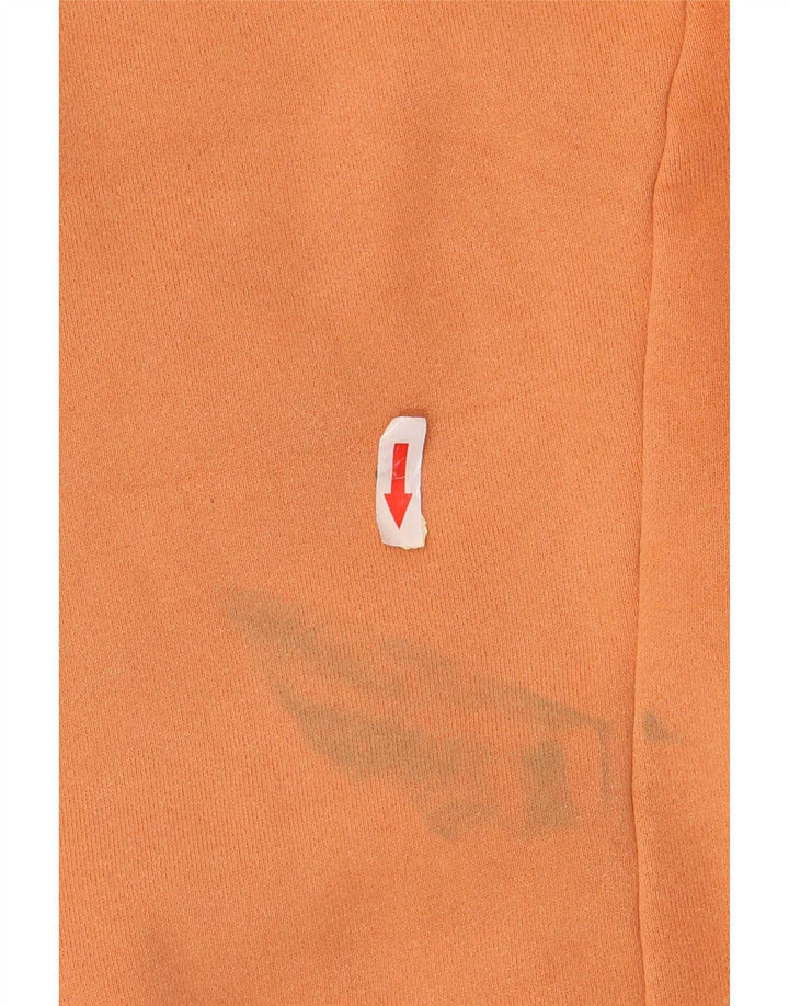 Rip Curl Pull à capuche zippé pour femme UK 12 Coton orange moyen