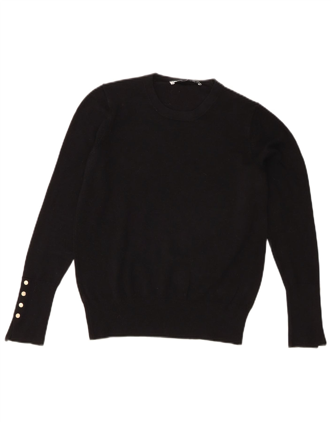 Zara Pull ras du cou pour femme UK 12 Noir moyen