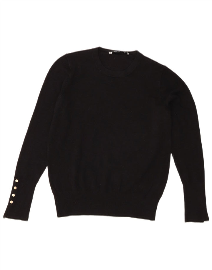Zara Pull ras du cou pour femme UK 12 Noir moyen