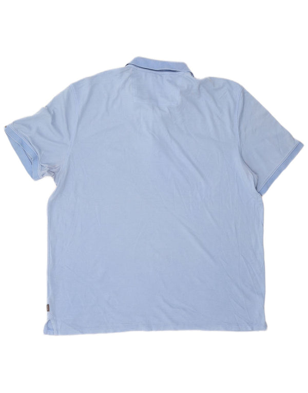 CALVIN KLEIN Polo Homme Grand Bleu Coton