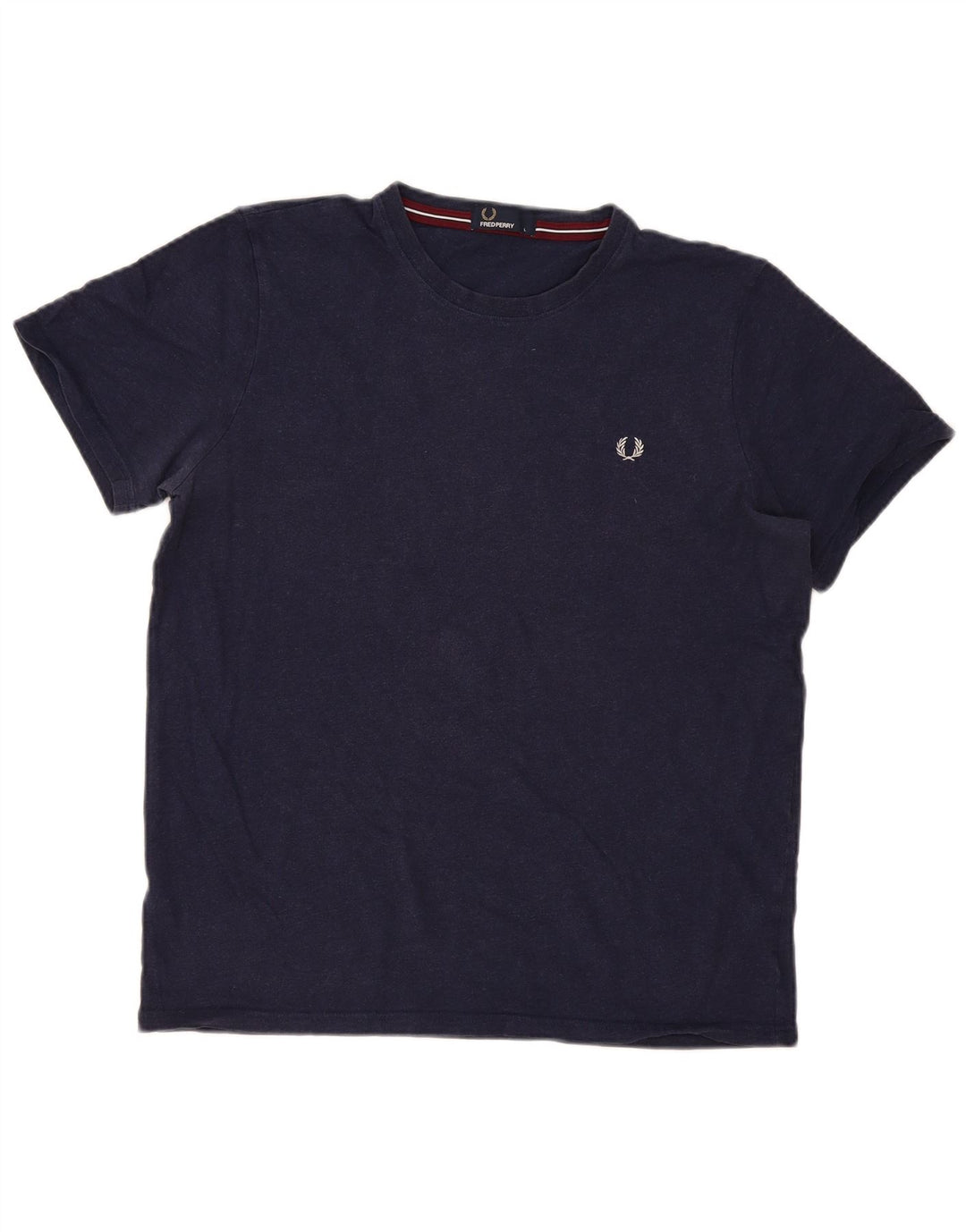 Fred Perry T-Shirt Homme Haut Large Bleu Marine Coton