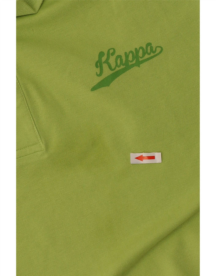 Kappa Polo Homme Grand Vert Coton
