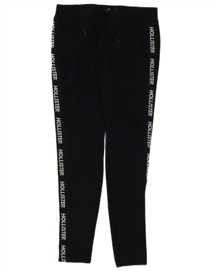 Hollister Pantalon De Survêtement Graphique Homme Bleu Marine Moyen Coton