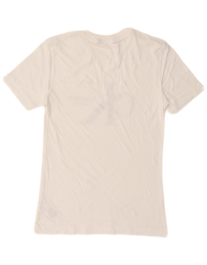 CALVIN KLEIN JEANS T-Shirt Graphique Homme Petit Blanc Coton