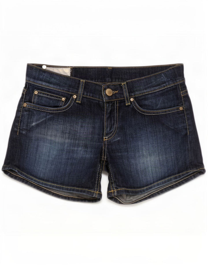 Dondup Short en jean taille basse W30 bleu marine moyen pour femme