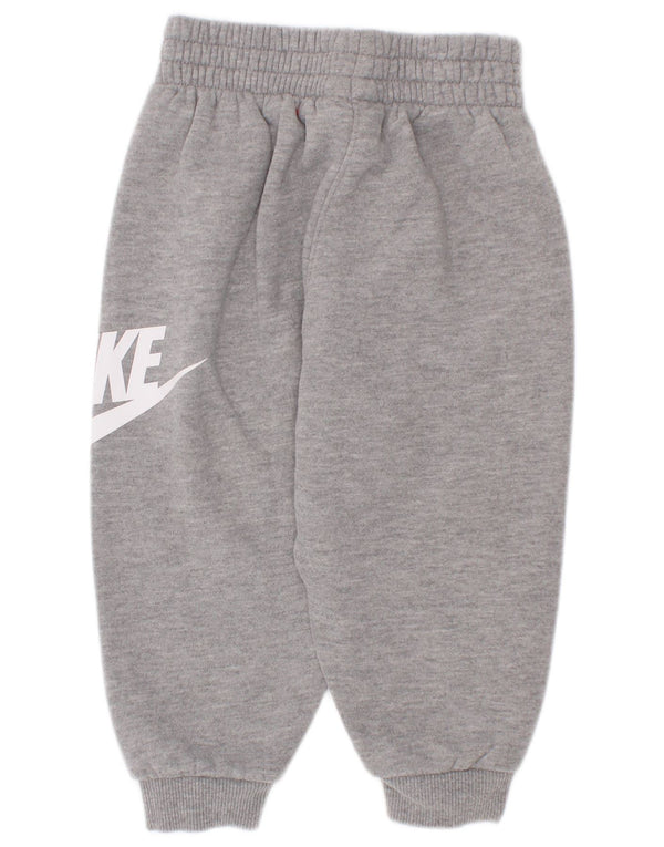 Nike Pantalon de survêtement graphique pour bébé garçon 18-24 mois Gris moucheté