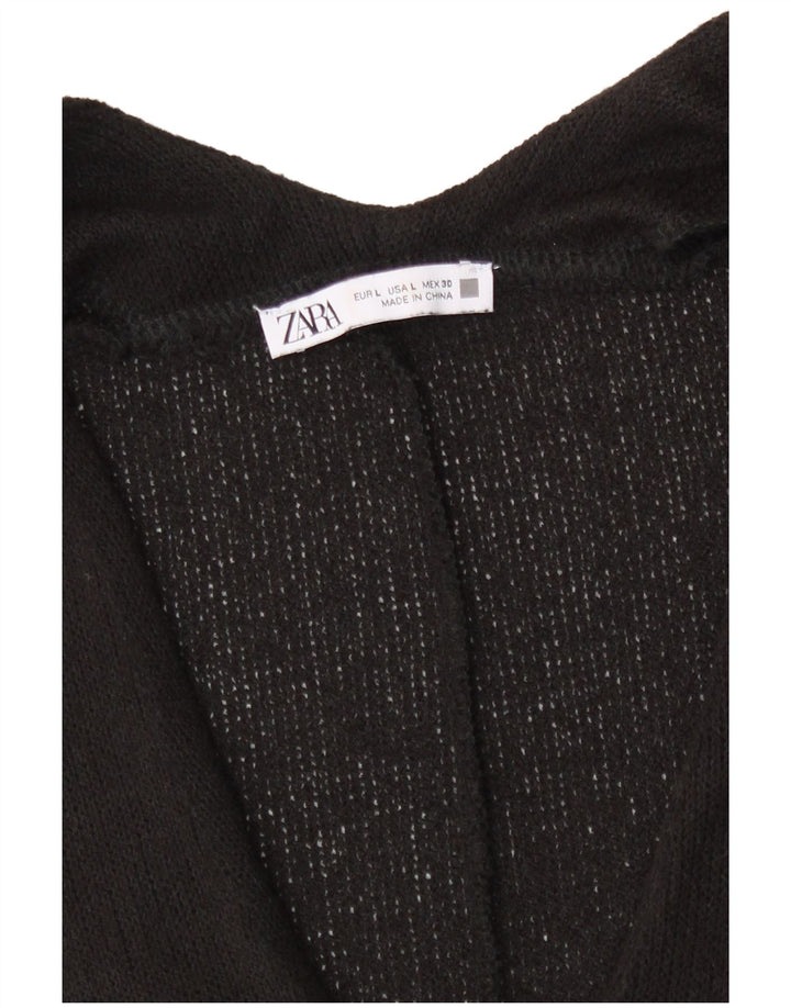 Zara Femme Débardeur Oversize Gilet Large Noir