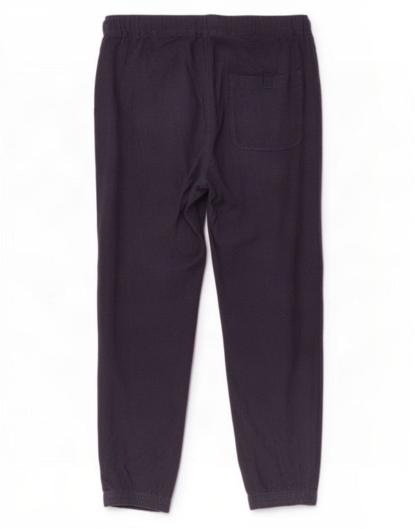 Zara Pantalon de jogging décontracté pour homme Large W32 L27 Bleu marine