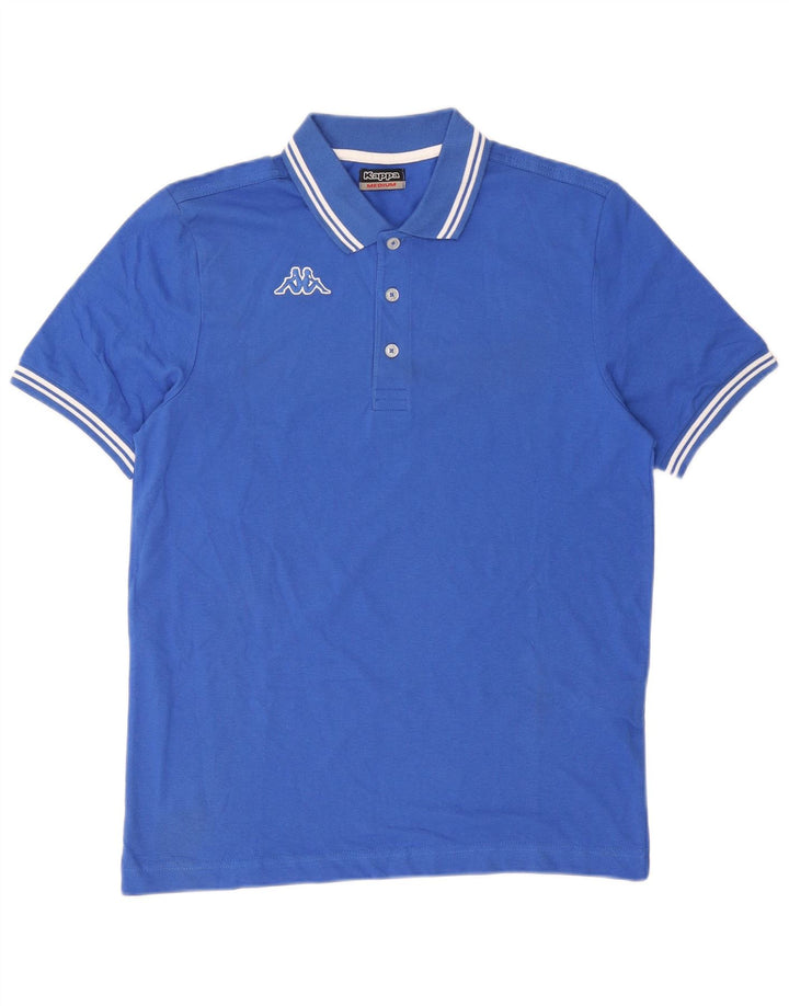Kappa Polo Homme Bleu Moyen Coton