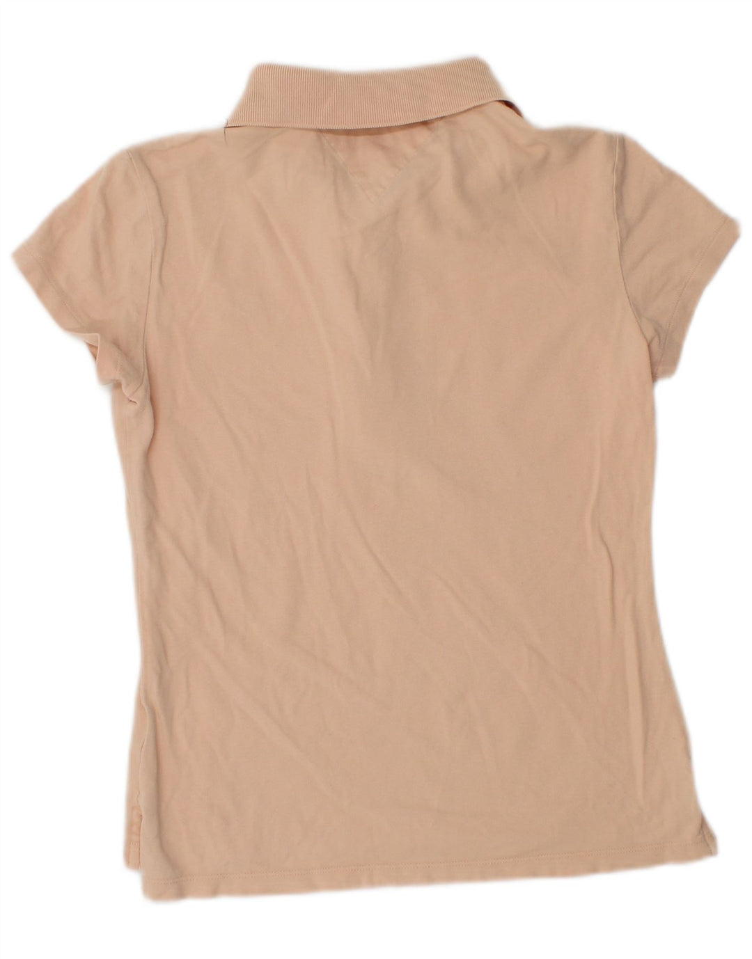 Tommy Hilfiger Polo Femme UK 12 Orange Moyen