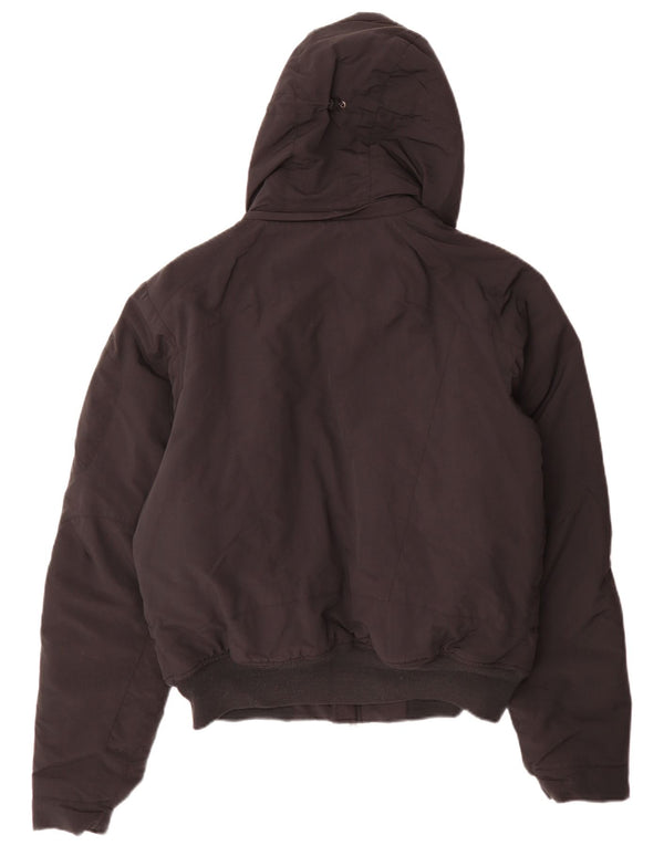 Woolrich Veste matelassée à capuche pour homme UK 38 Medium Noir