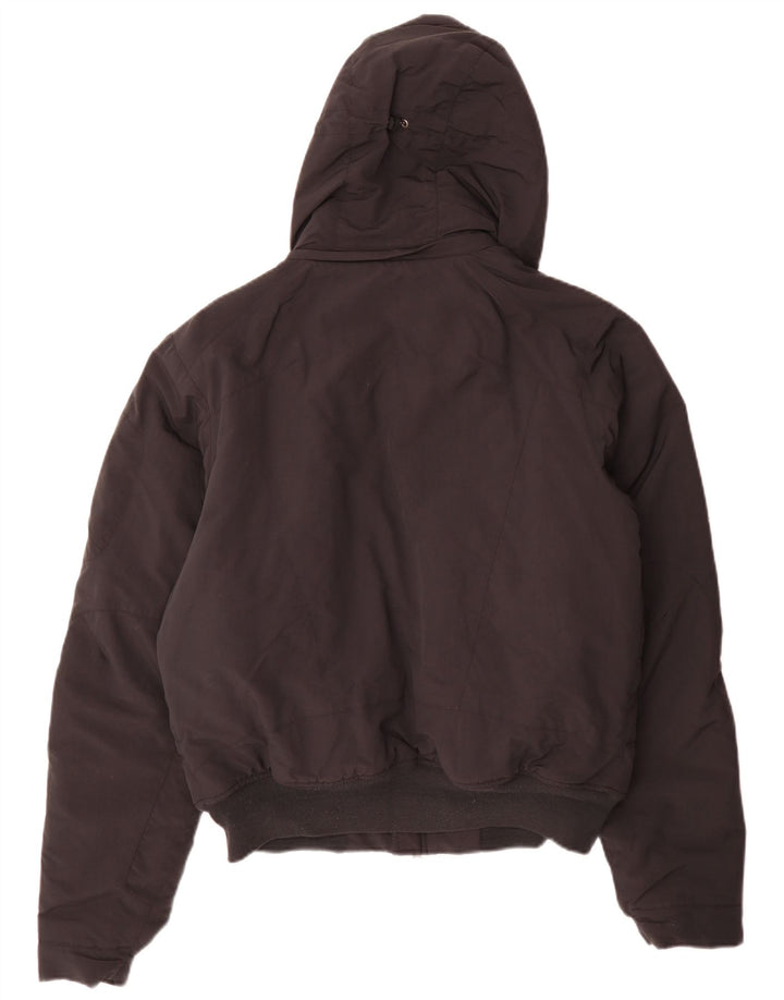 Woolrich Veste matelassée à capuche pour homme UK 38 Medium Noir