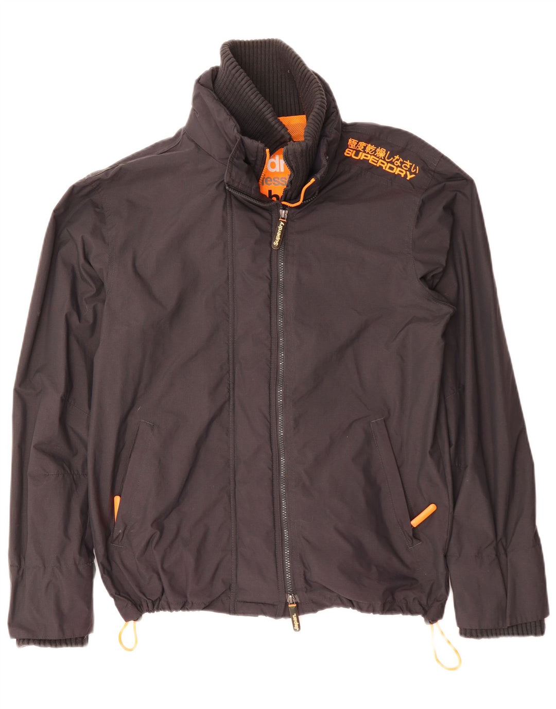 Superdry Veste coupe-vent The Windcheater pour homme UK 40 Large Gris Polyester