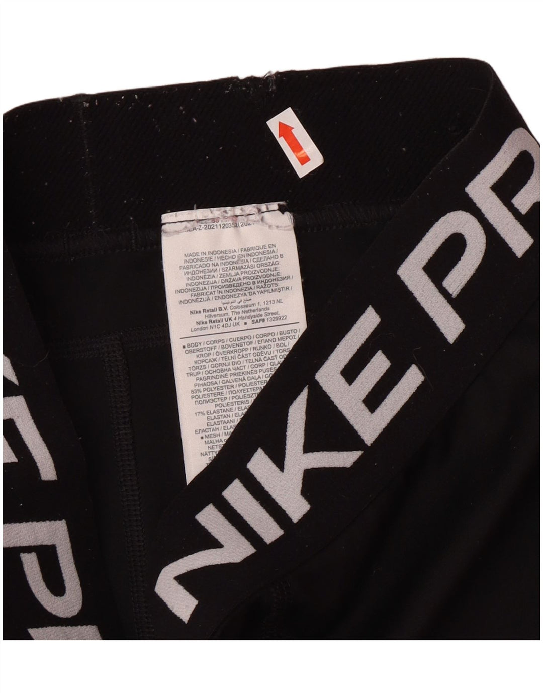 NIKE Legging Dri Fit Fille 13-14 ans XL Noir Polyester
