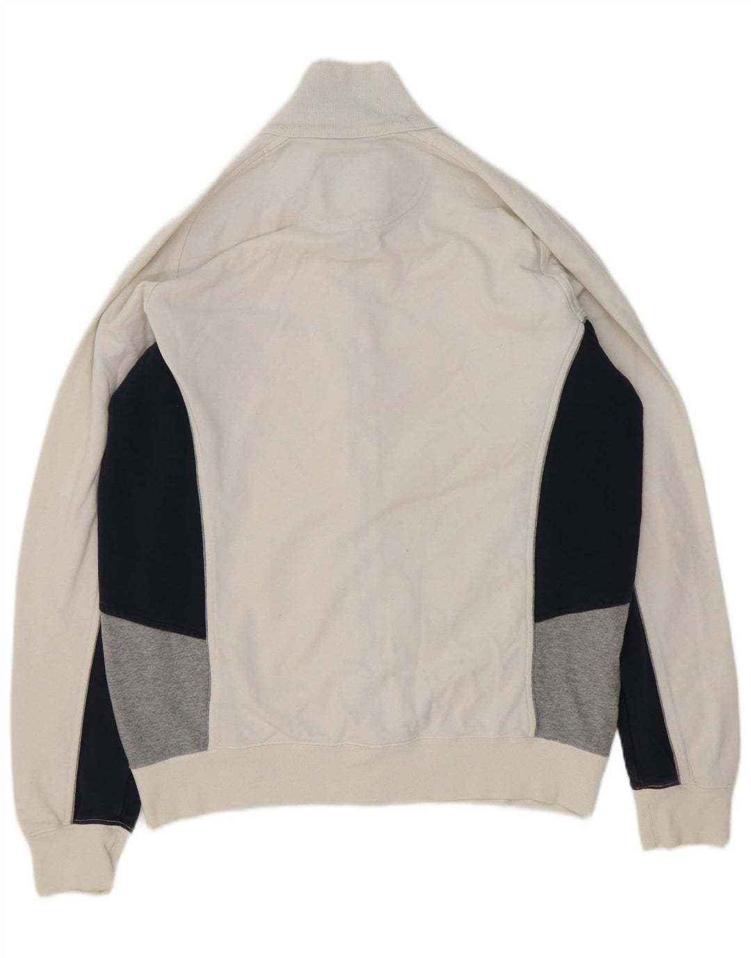 Champion Veste de survêtement pour homme XL en coton color block blanc
