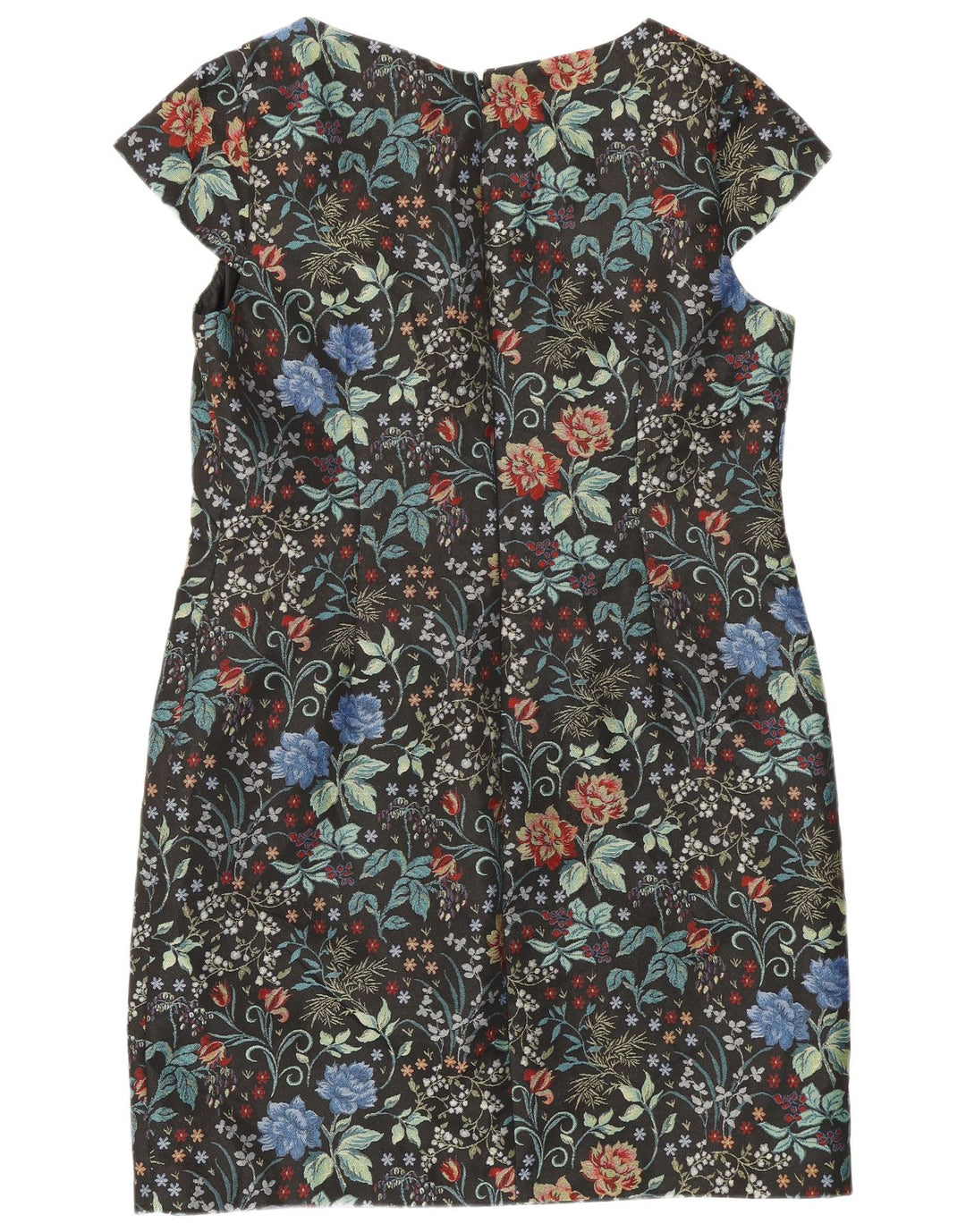 Monsoon Robe fourreau pour femme UK 18 XL Noir Floral Polyester
