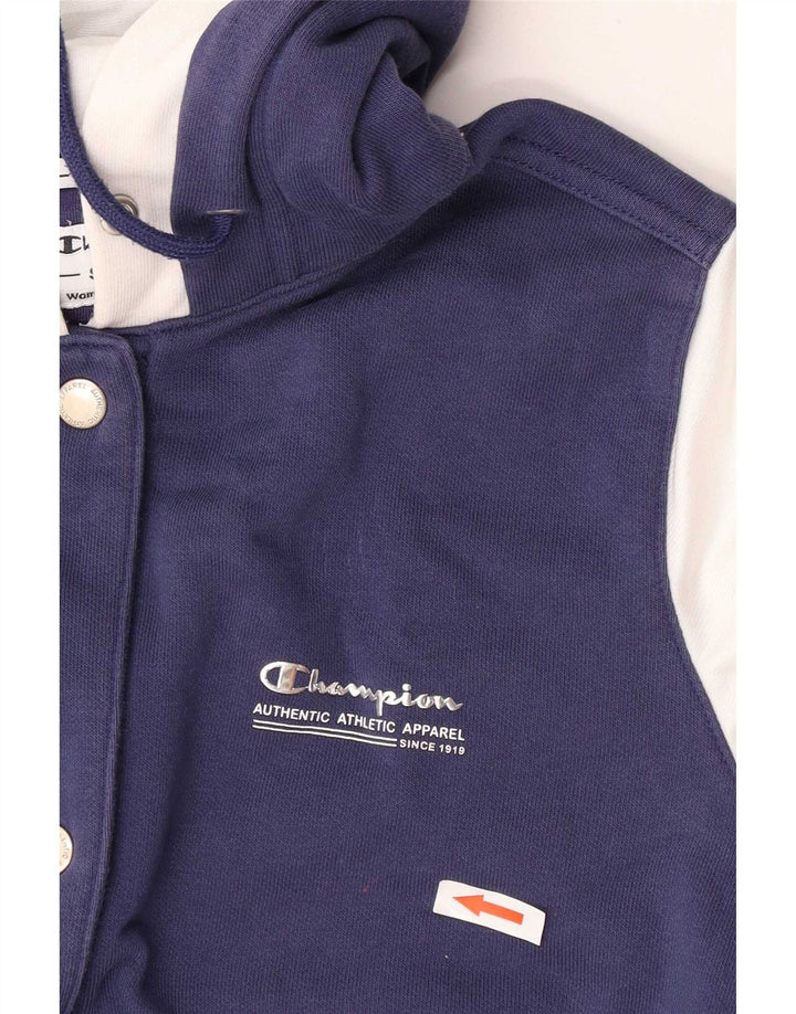 Champion Veste Heritage Fit Varsity pour femme UK 14 Bleu marine moyen