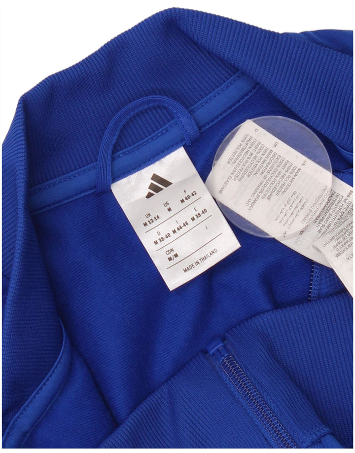 Veste de survêtement Adidas Garçon 12-13 ans Bleu Polyester
