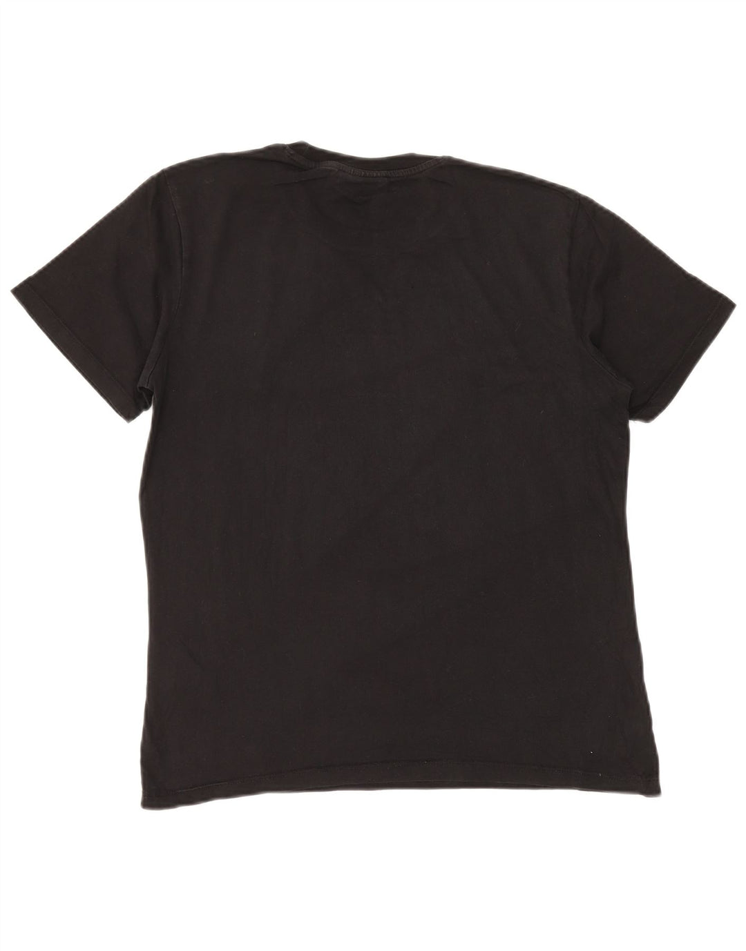 Hugo Boss T-shirt graphique en coton noir moyen |