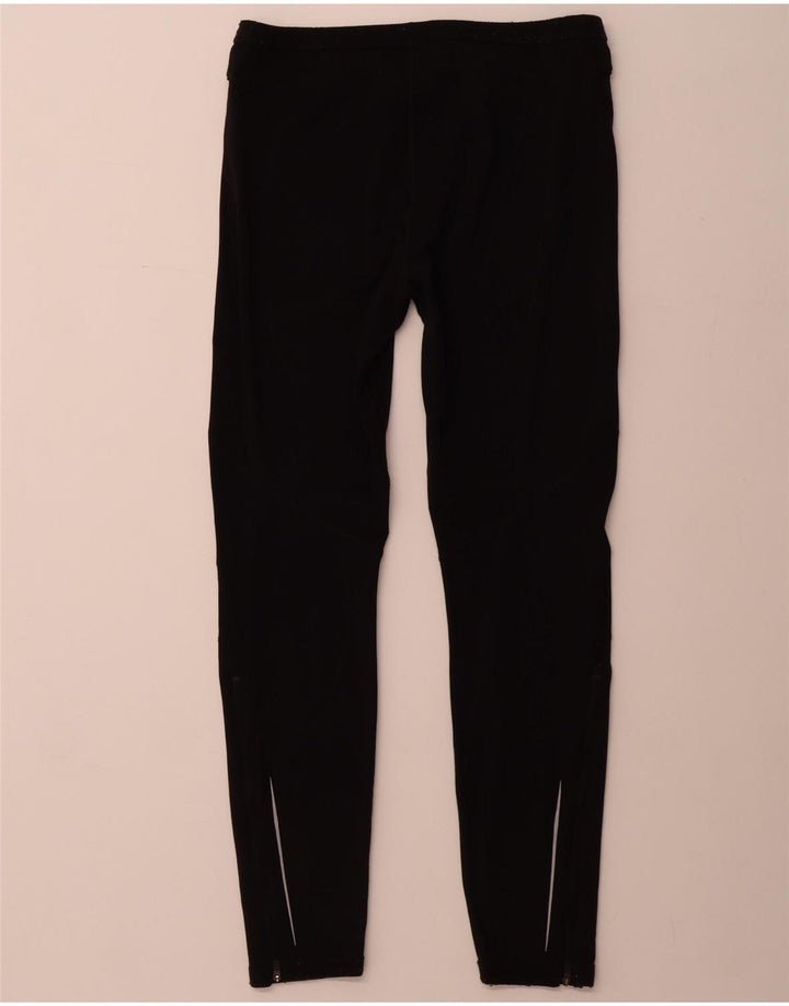 ADIDAS Pantalon de survêtement pour femme UK 14 Large Black Nylon