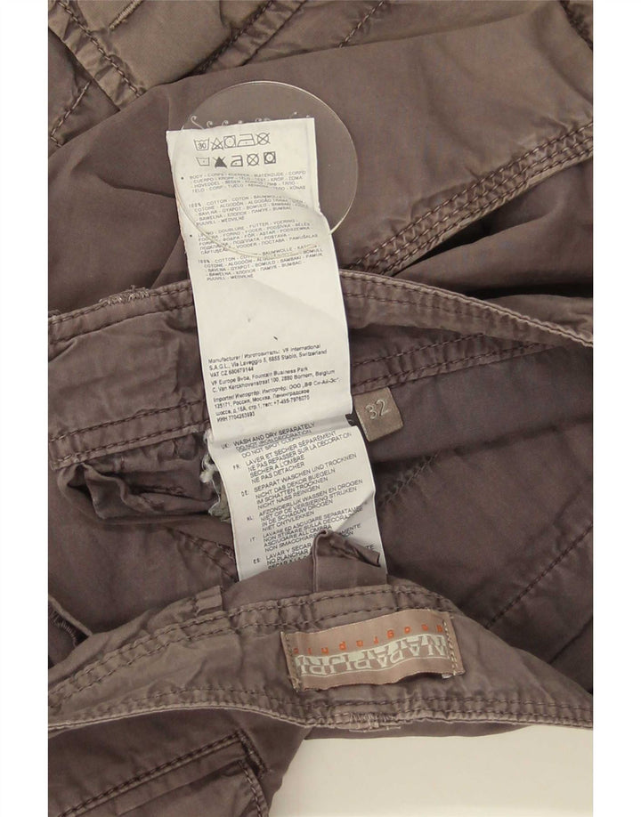 Napapijri Short Cargo W32 Homme Gris Moyen