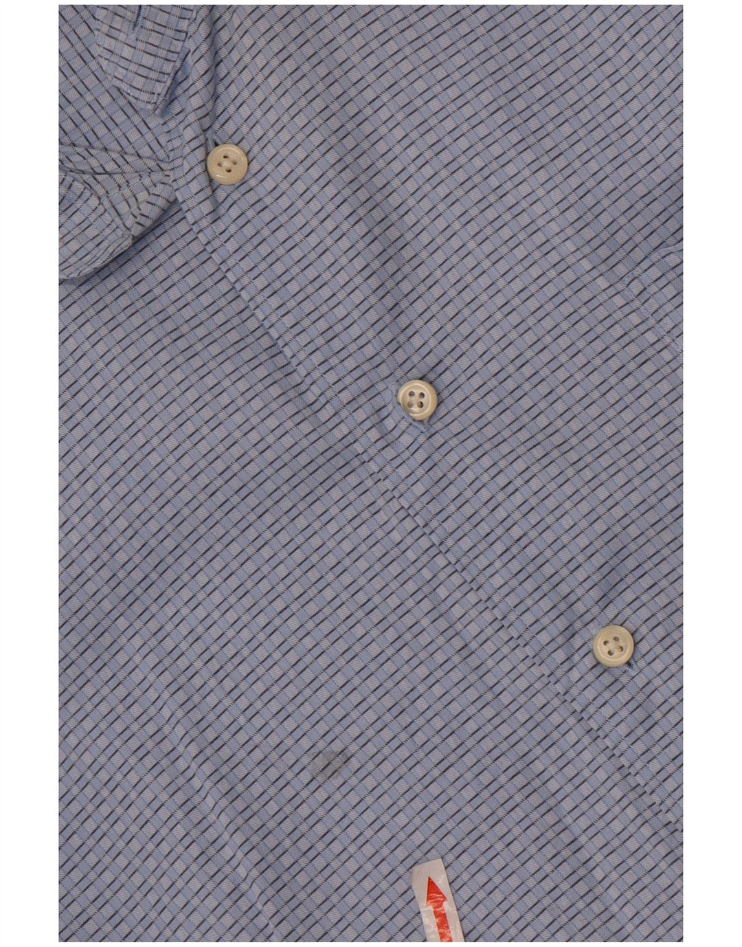 Nautica Chemise Homme Taille 16 1/2 Grand Coton à Carreaux Bleu