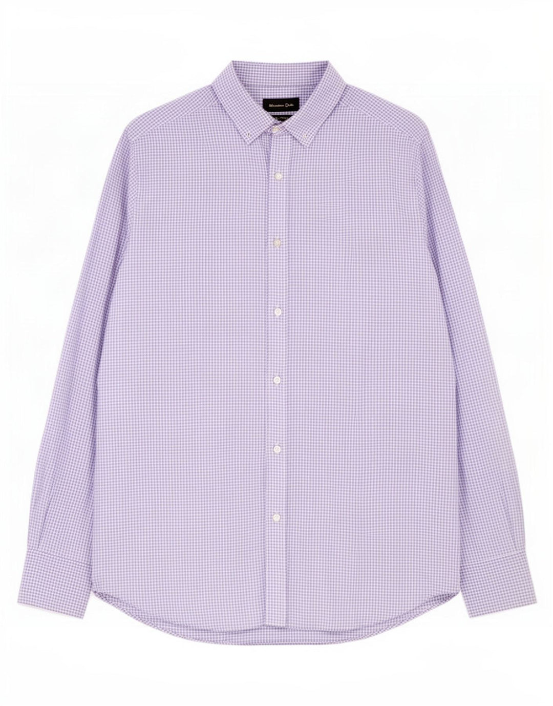 Massimo Dutti Chemise Homme Vichy Violet Moyen
