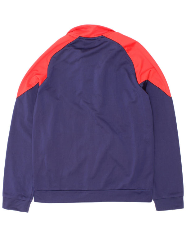Puma Veste de Survêtement Graphique Garçon 11-12 Ans Bleu Marine Colorblock
