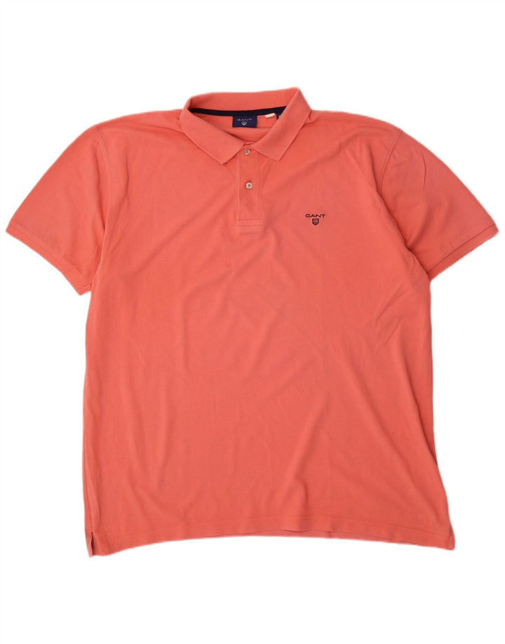 Gant Polo Homme 2XL Orange Coton