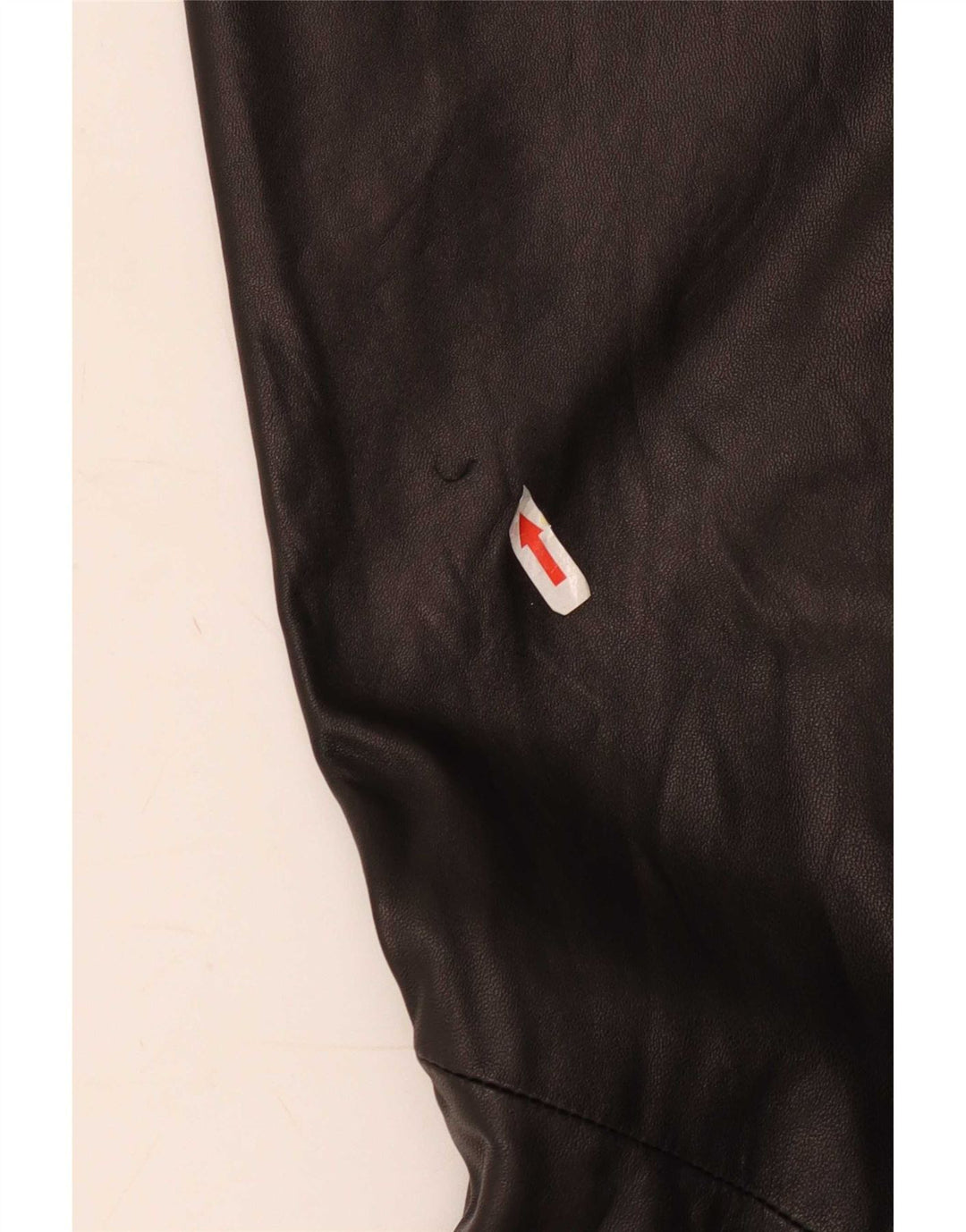 Danier Pantalon évasé en cuir pour femme Taille 8 W24 L31 Noir