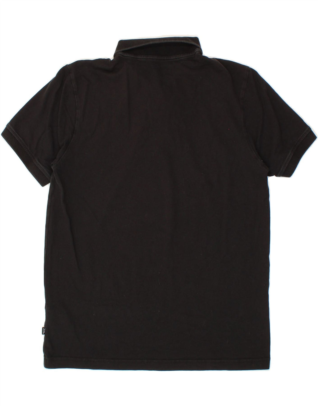 PUMA Mens Polo Shirt Medium Black Cotton Vintage Puma and Second-Hand Puma from Messina Hembry 