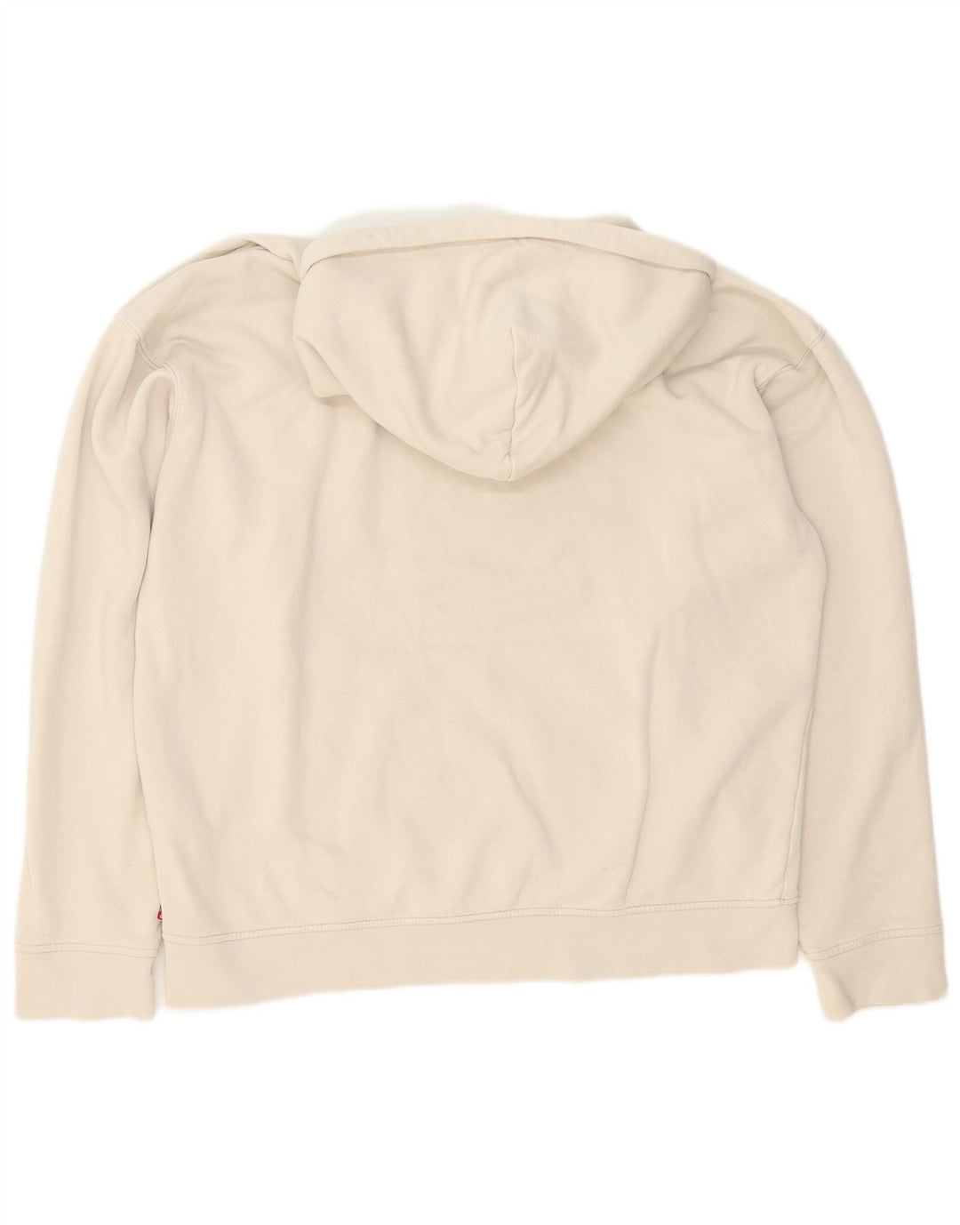 Levi's Sweat à Capuche Relaxed Homme Blanc Moyen Coton