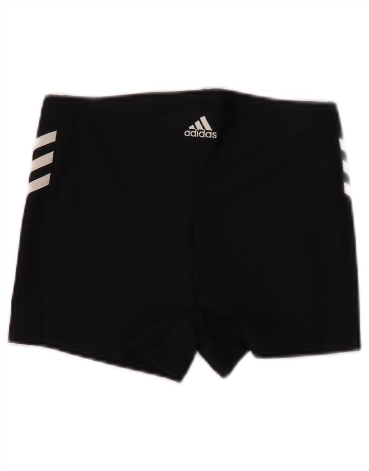 ADIDAS Short de sport pour femme UK 12 Medium Noir Polyester