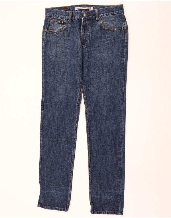 Carrera Homme 700 Regular Jean Droit IT 50 Large W34 L34 Bleu Coton
