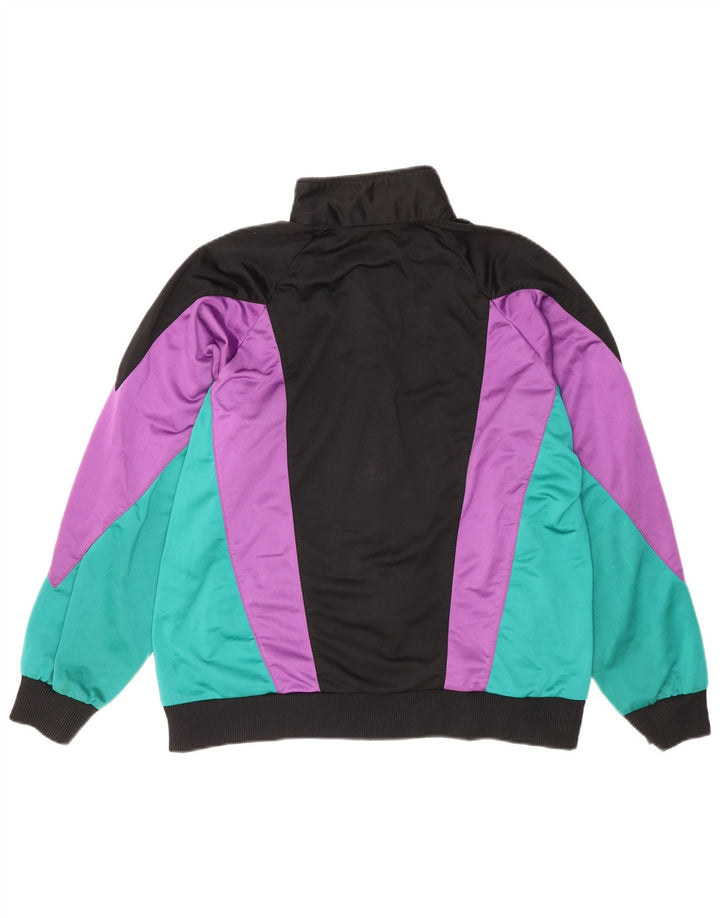 Adidas Veste de survêtement coupe ample pour homme, petit color block multicolore
