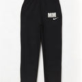 Nike Pantalon de survêtement graphique pour homme Small Noir Polyester