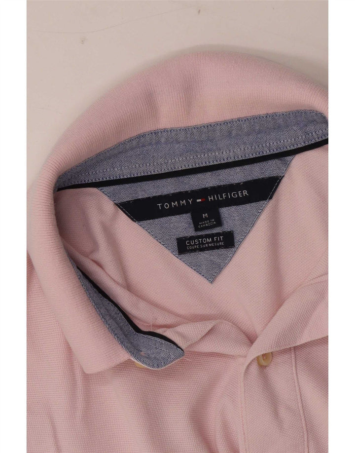 Tommy Hilfiger Polo Custom Fit Homme Rose Moyen