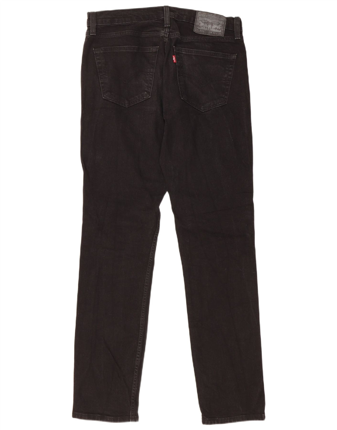LEVI'S Jean Slim 511 Homme W33 L34 Noir Coton