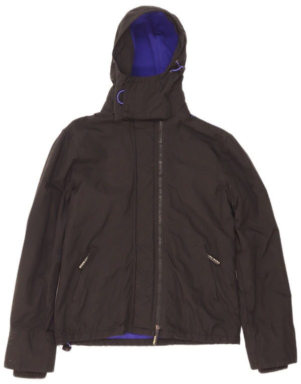 Superdry Veste coupe-vent The Windcheater pour femme UK 14 Medium Noir