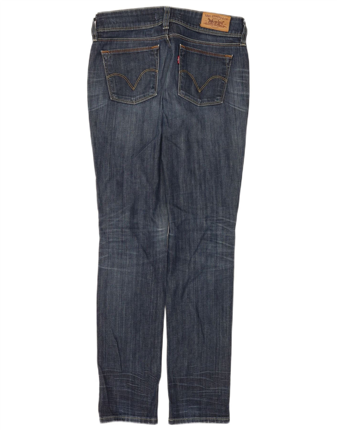 Levi's Jean Slim 571 Femme W29 L32 Bleu Marine Coton