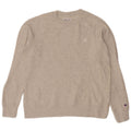 Champion Sweatshirt Jumper XS Gris Moucheté Coton