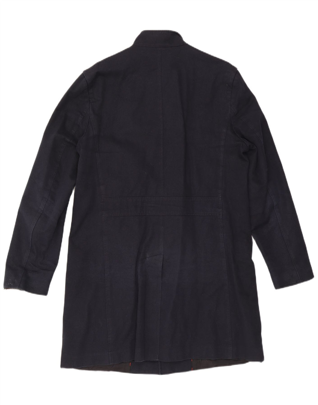 Hugo Boss Pardessus pour homme EU 52 XL Bleu marine Coton