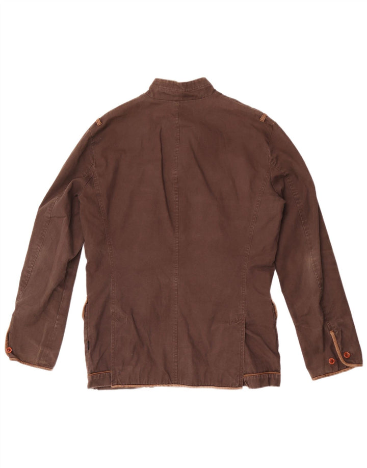 Paul Smith Veste utilitaire pour homme UK 38 Coton marron moyen