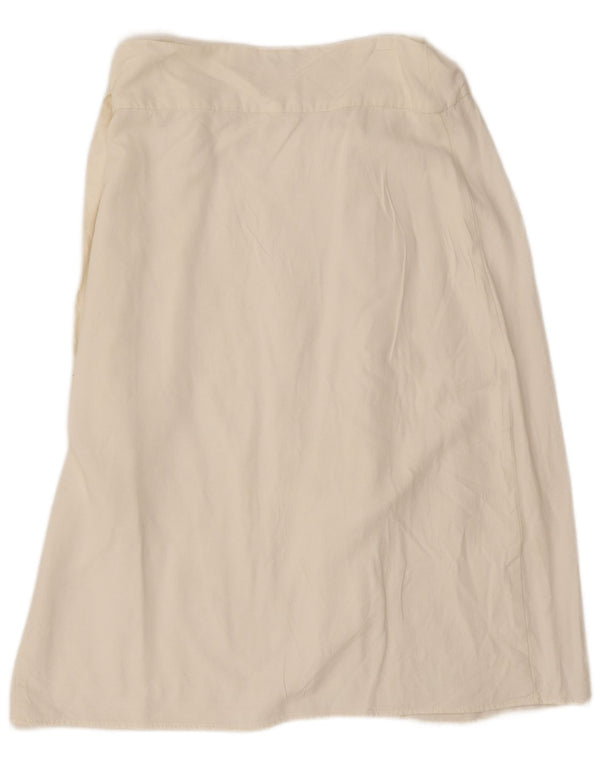 Jupe portefeuille Zara Femme Medium W28 Blanc